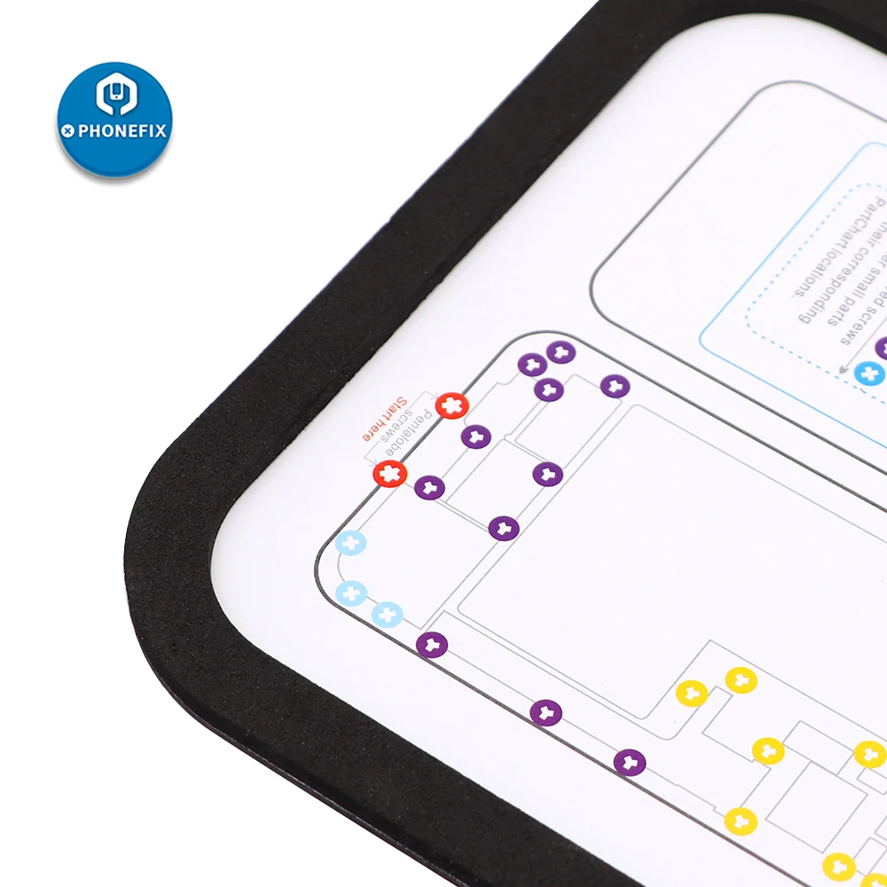 15 шт./лот магнитный коврик для винтов направляющий iPhone 6 6P 6S 6SP 7 7P 8 8P X XS MAX XR 11 11Pro Max