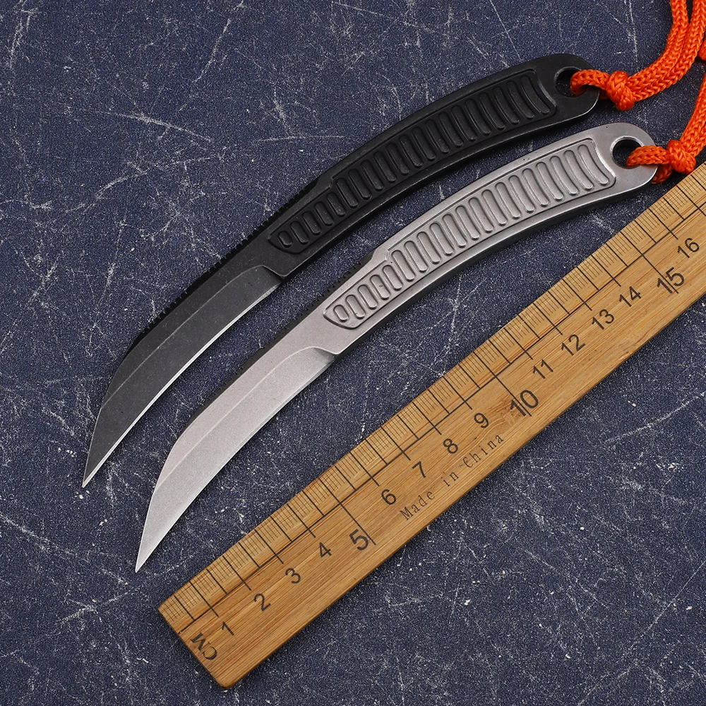 

OEM 440C Blade Steel Handle Tactical FIxed Knife Outdoor Camping Hunting FIshing Pocket Fruit Knife Survival EDC Tool