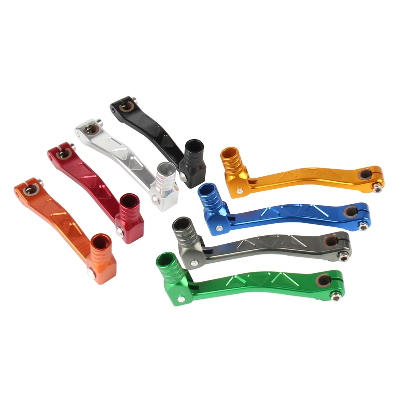 

Universal Motorcycle Folding CNC Aluminum Gear Shift Lever For SSR CRF KLX 90 110 125 140 150 160cc Dirt Pit Bike MX Motocross