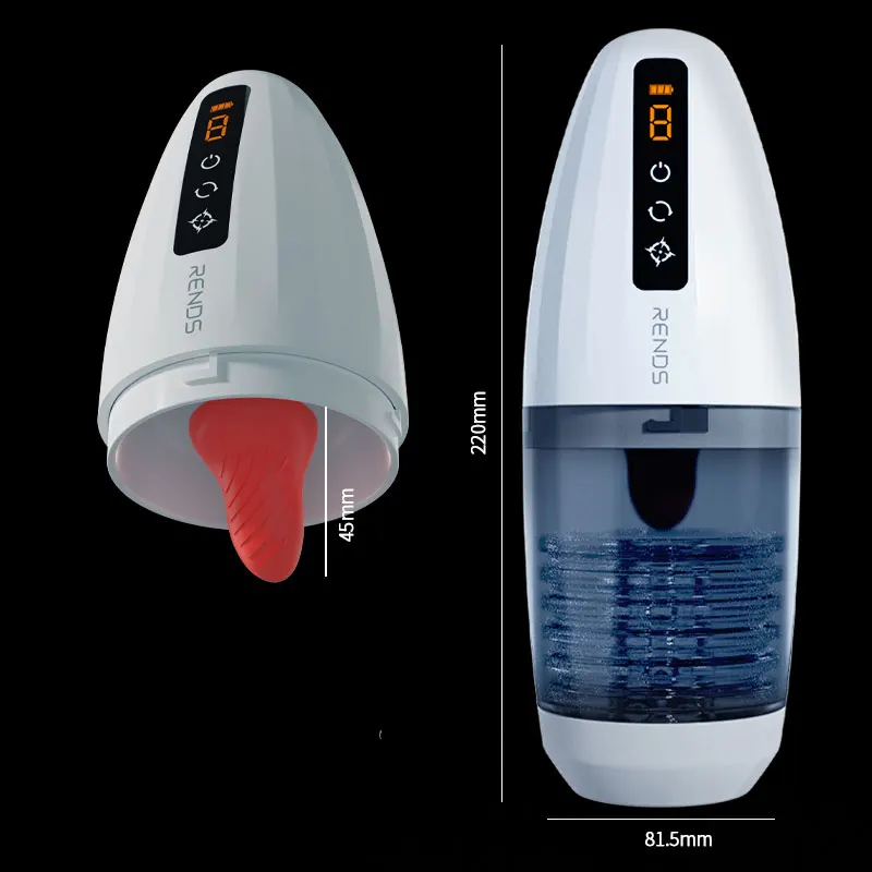 AYIREN Automatic Vibrators for Male Masturbation Cup Sucking Pocket Pussy Machines Sex Toys Men Homme Masturbator Blowjob | Красота и