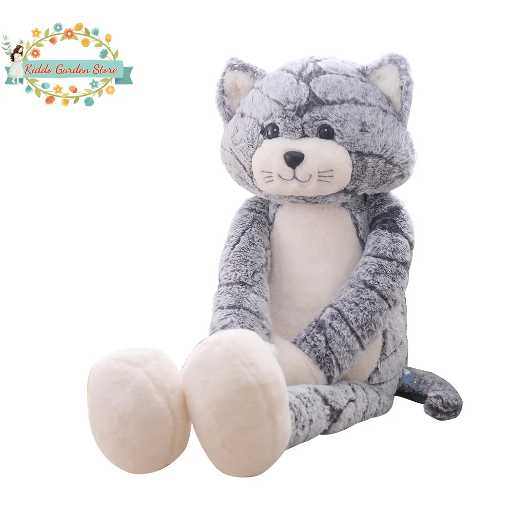 Плюшевая игрушка в виде кошки из аниме Kuji огромное Мягкое Животное подушка милый