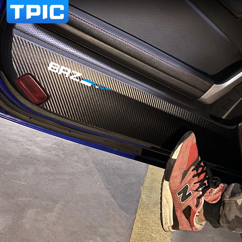 TPIC для Subaru BRZ Toyota 86 2013 2020 автомобильные дверные прокладки против ударов ПВХ