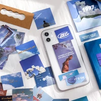 30pcs Not Repeating Hand Account Deco Sticker Aesthetic INS Scenery Bullet Journaling Accessories Mobile Phone Case DIY Stickers