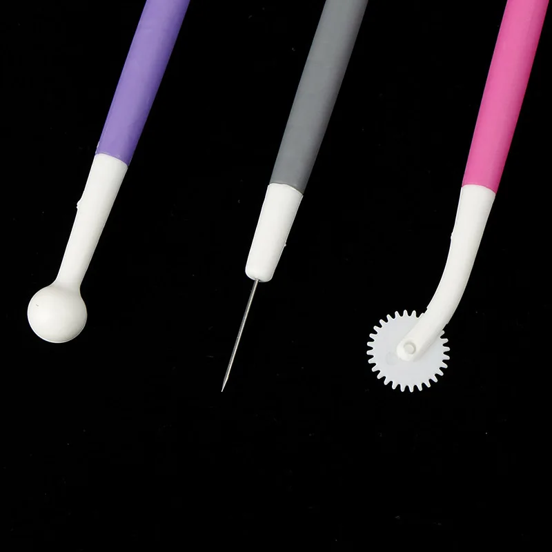 3 шт. Бисквитное печенье для торта глина помадка украшение цветок сахарный