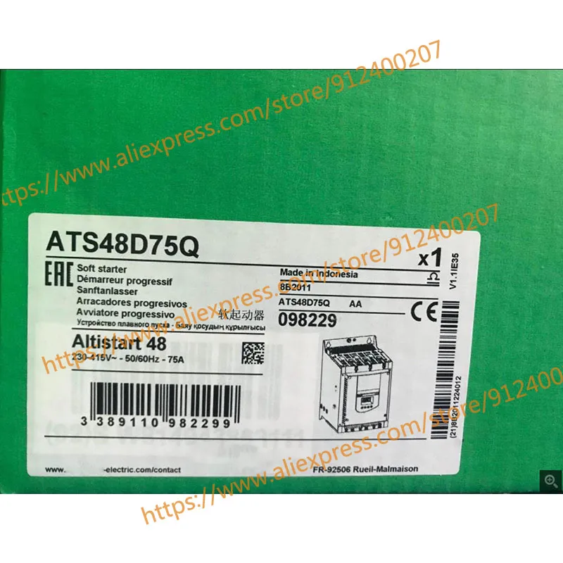 

Продаем только новые оригинальные ATS48D75Q