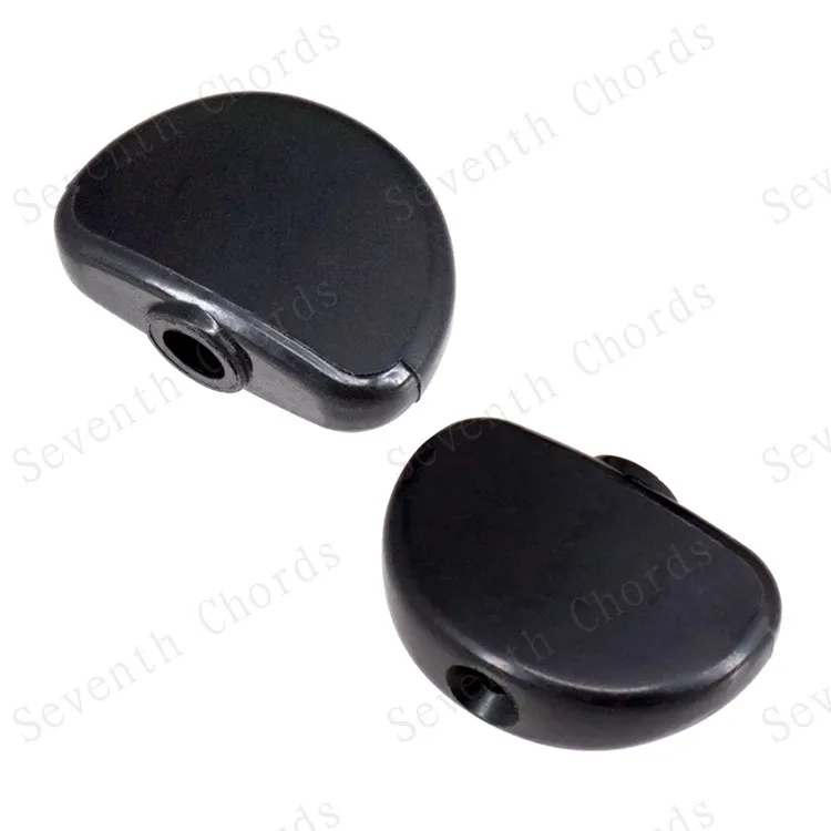 6 шт черный Пластик большой полукруглой формы гитарные Колки тюнеры Замена