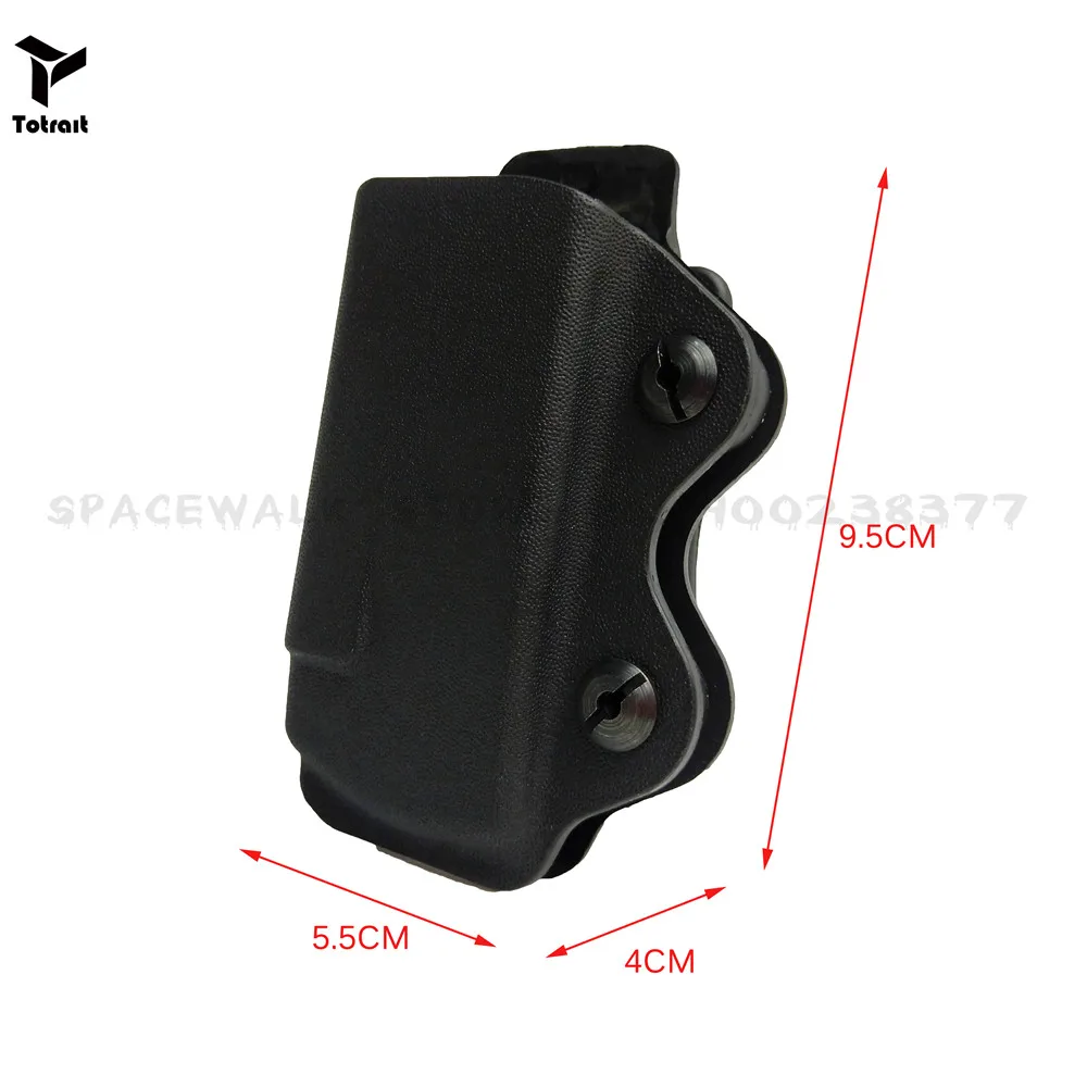 Тактическая кобура для пистолета IWB Kydex Glock 17 22 31 43 43x скрытая страйкбола с 9 мм