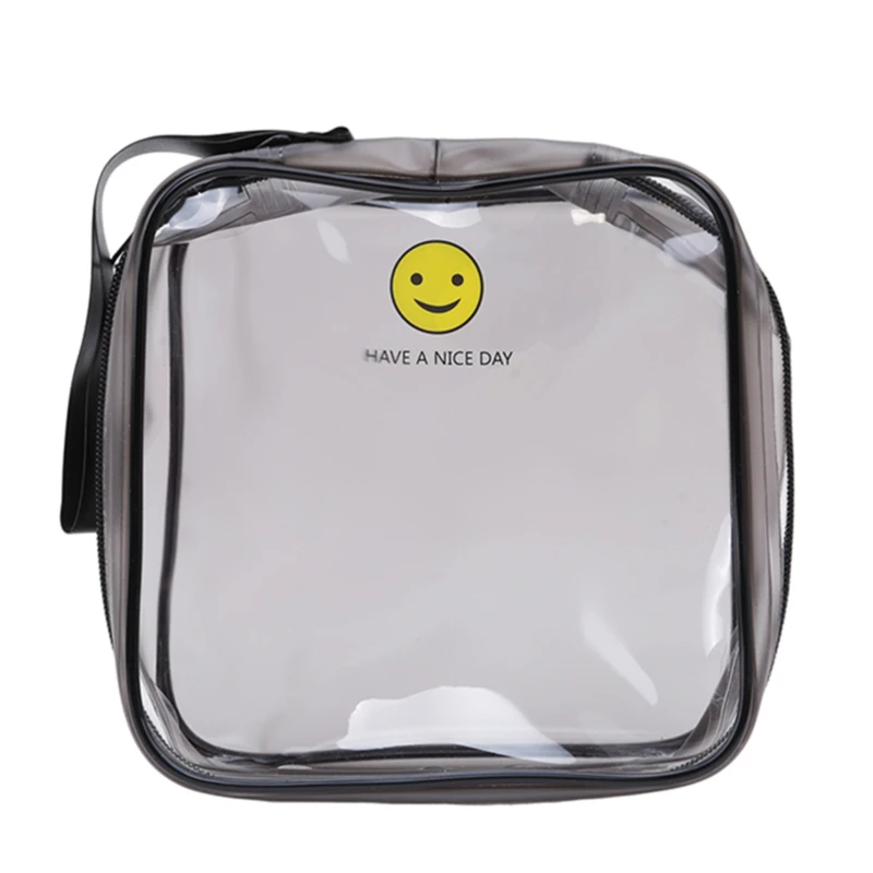 1 шт. женская и мужская косметичка прозрачная для путешествий модная маленькая