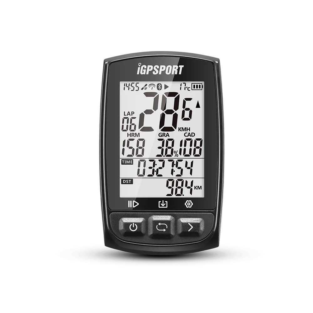 I GPS порт велосипедный компьютер iGS50E с креплением IPX6 водонепроницаемый для езды