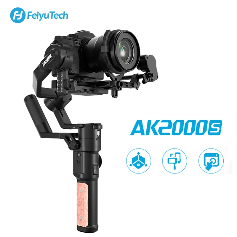 FeiyuTech AK2000s 3 осевой Карманный Бесщеточный Стабилизатор камеры Gimbal для цифровой