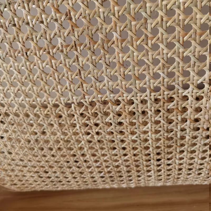 Плетеная плетеная лента светильник ротанга светло-желтого цвета для мебели