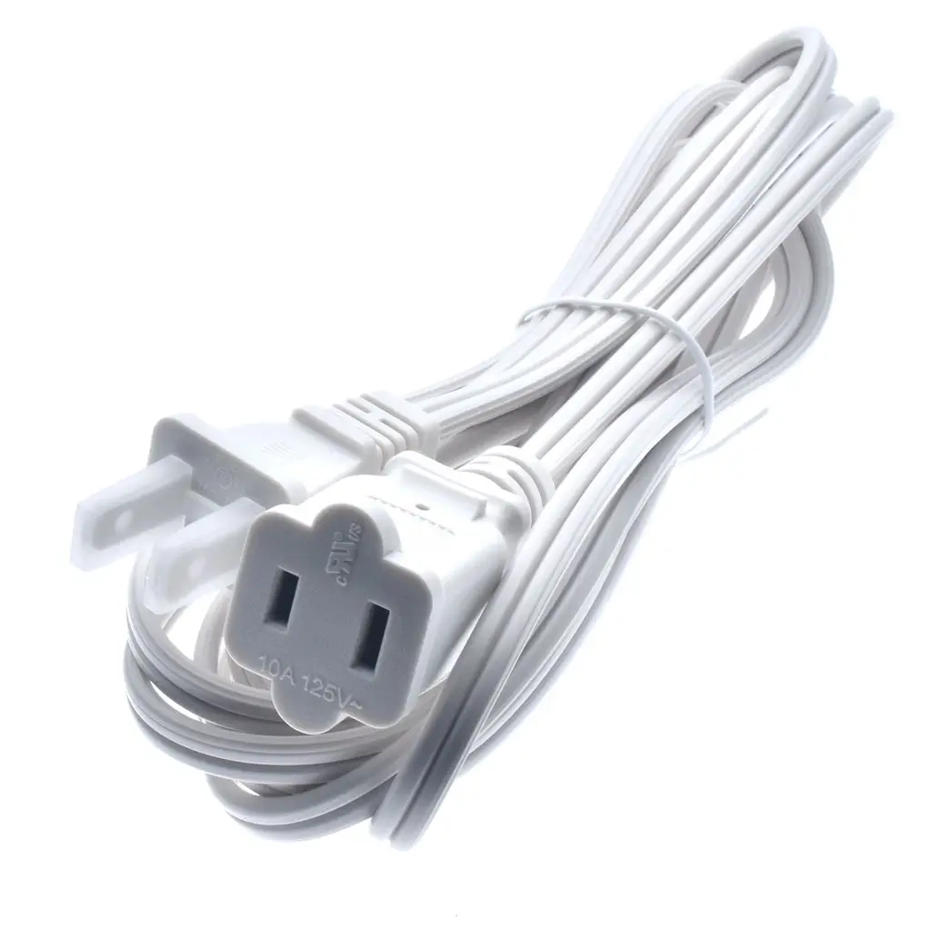 Удлинитель с поляризационными штекерами и 2 зубцами для США удлинитель разъемами