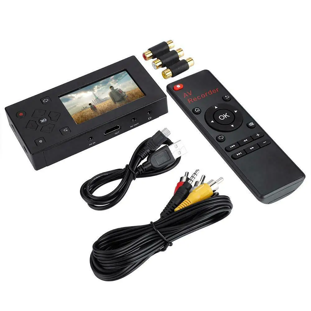 

Audio Video Capture to Digital AV Recorder with Remote Controller European Regulation