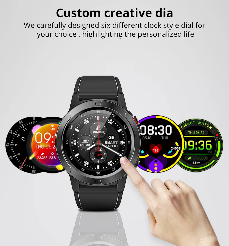 Смарт-часы Virtoba M4, мужские компасы, gps, умные часы, многоязычные, IP67, водонепроницаемые, пульсометр, часы, напоминание о звонках