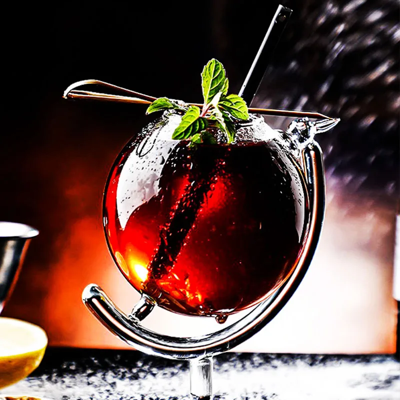 330 мл Креативный дизайн в виде глобуса коктейльный бокал персонализированная