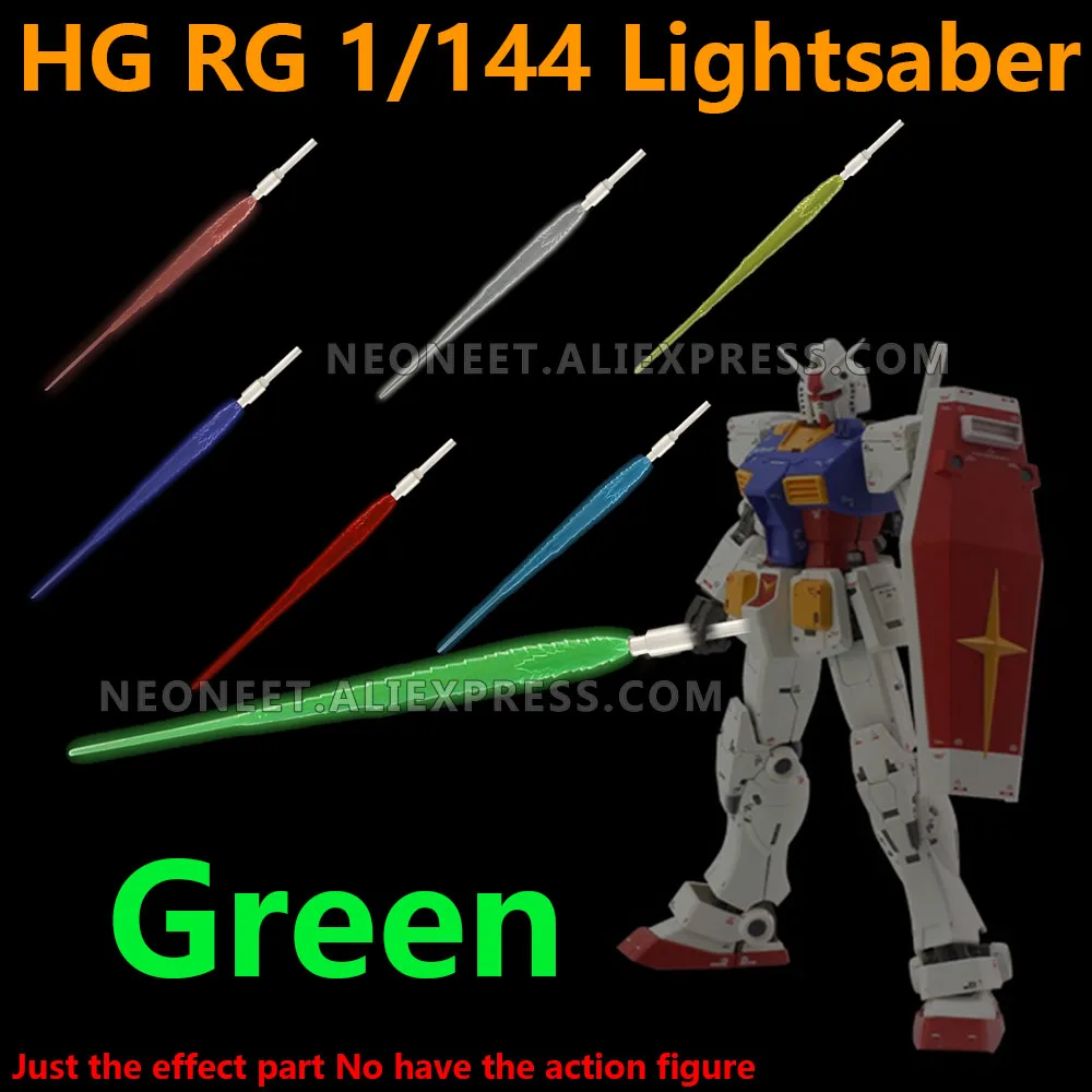 

Светодиодная модель Gundam, световой меч с лучом, световой меч, лезвие меча, подходит для модели 1/144 HG RG Gundam, игрушка для детей