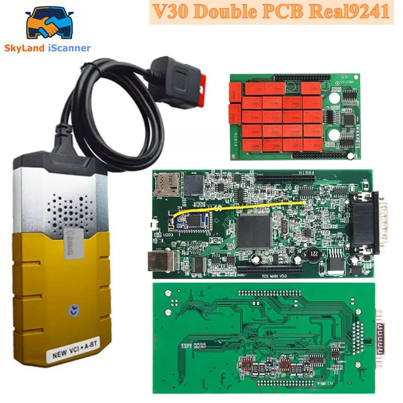 Профессиональные реле Multidiag Pro + TCS DS150 V3.0 9241 2017.R3 USB и BT NEC для OBD2 автомобилей