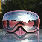 Противотуманные лыжные очки со степенью защиты UV400, очки для сноуборда, снегохода, мужские и женские очки для катания на лыжах и спорта на открытом воздухе