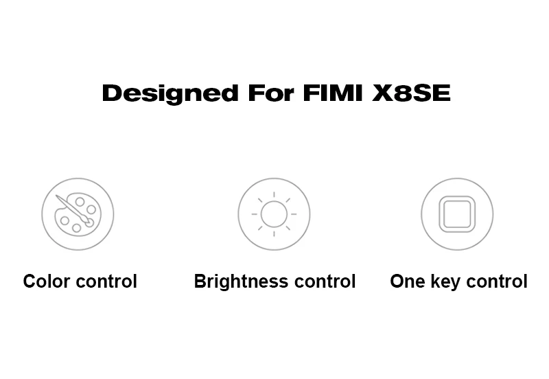 Светодиодный комплект расширенного шасси для XIAOMI Fimi X8 SE Drone аксессуары адаптер для экшн-камеры
