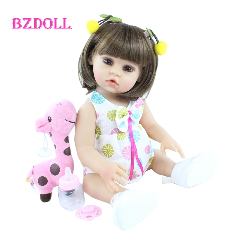 

Кукла-реборн из мягкого силикона, 48 см, 19 дюймов