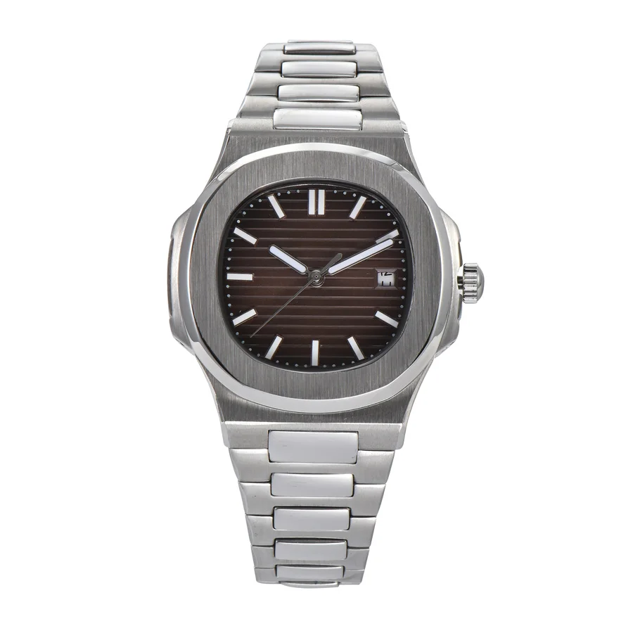 Мужские автоматические механические часы светящиеся водонепроницаемые с датой