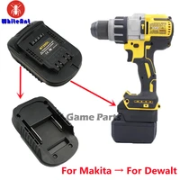 mt21dl battery converter adapter for makita 18v bl series slider li ion battery convert to dewalt 20v dcb series power tools