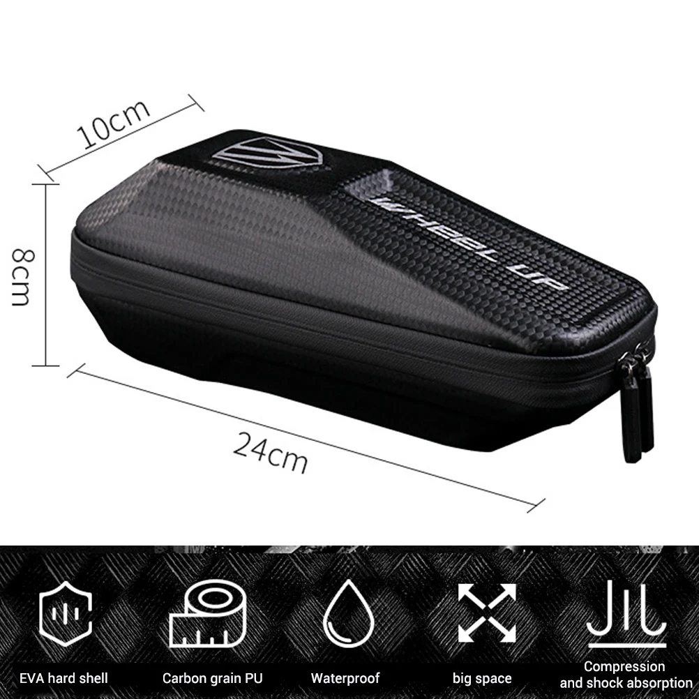 

Waterproof Bicycle Bag Frame Front Top Tube Cycling Bag Reflective Bag MTB Bike Accessories with Double Zipper