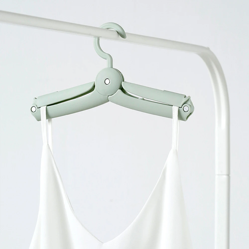 

3 Pcs Travel Folding Hanger Home Storage Mini Telescopic Portable Dormitory Multi-function Travel Business Trip Hanger
