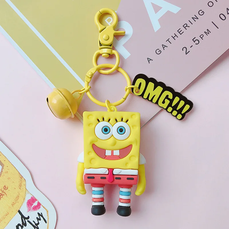 Милый креативный отправить большой Звездный брелок Губка Боб кулон в форме