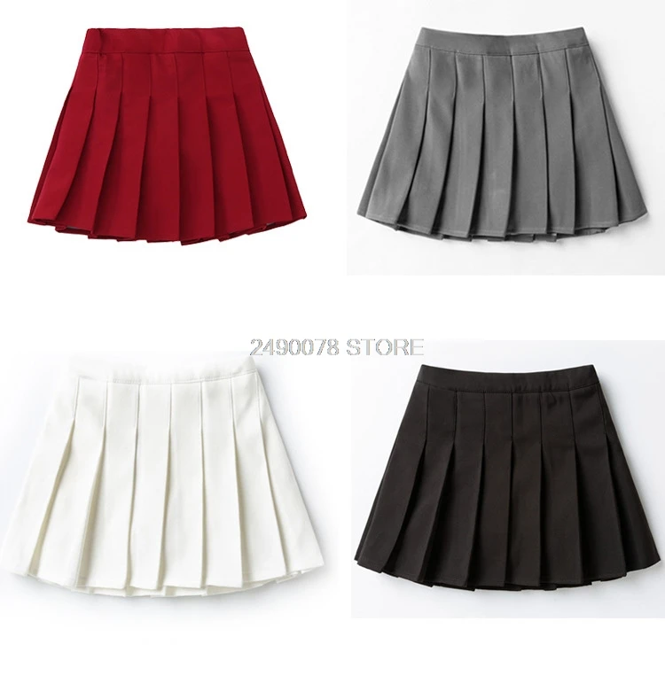 Юбка школьная детская плиссированная трапециевидная|Юбки| |