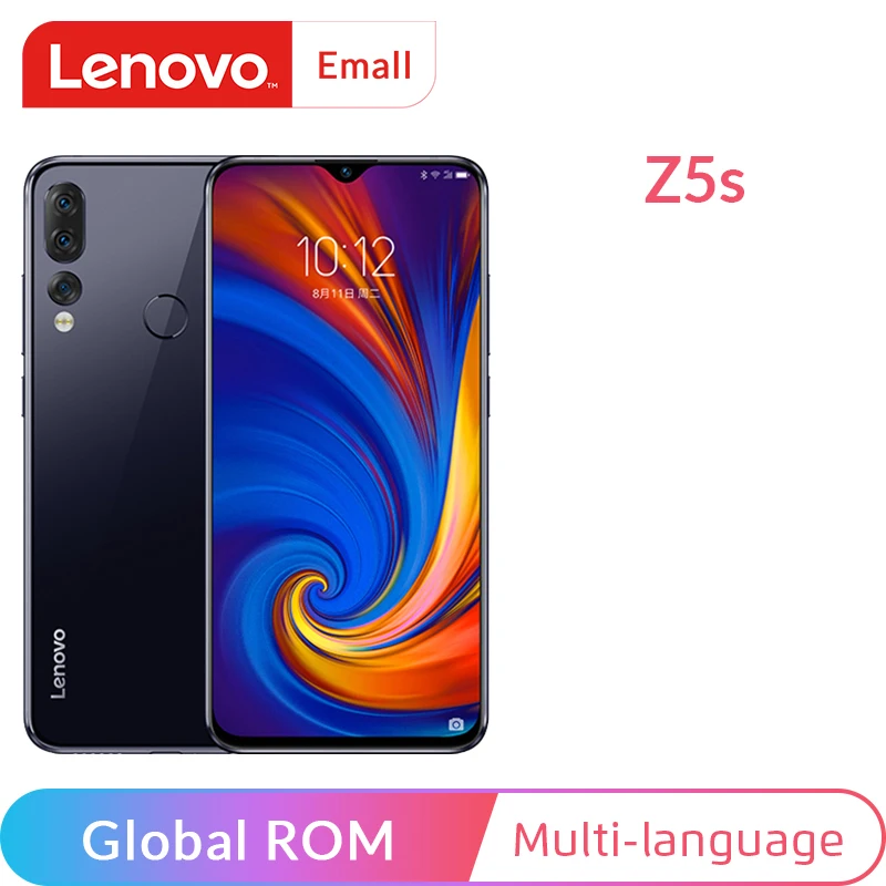 Lenovo Z5s Z5 S L78071 смартфон с 6 3 дюймовым дисплеем восьмиядерным процессором Snapdragon 710