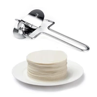 stainless steel dumpling maker and cutter pie ravioli empanadas dumpling skin cutter kitchen accessories