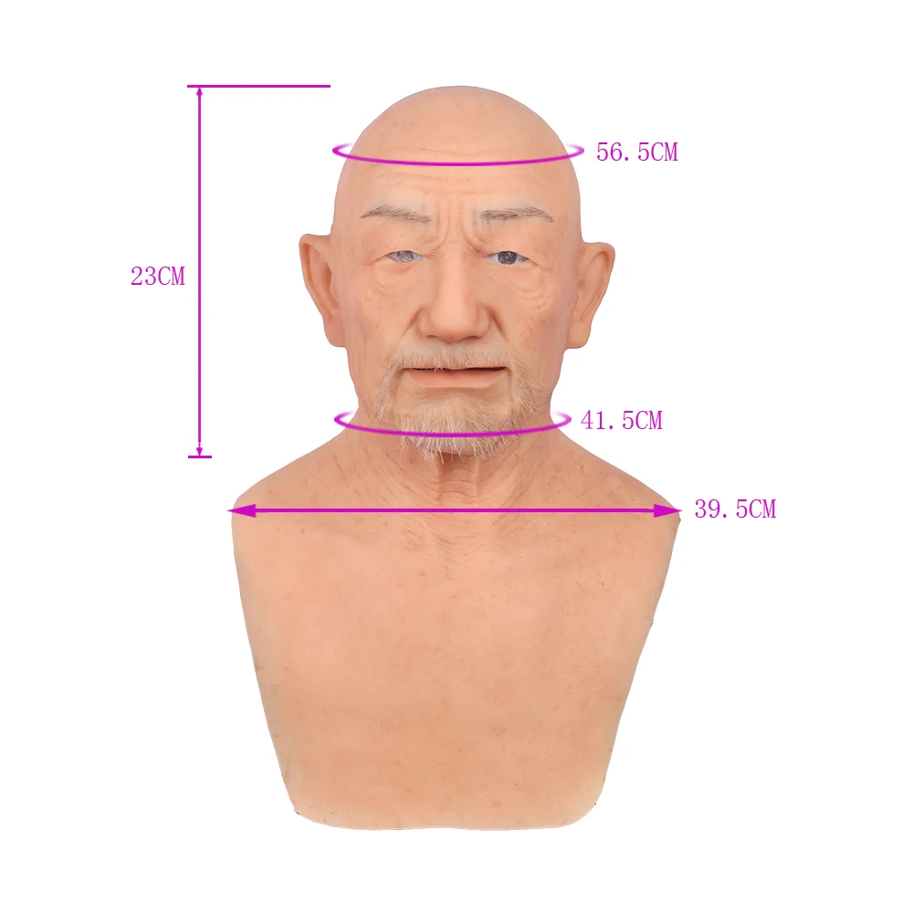 KnowU Хэллоуин Реалистичная маскарадная силиконовая маска на всю голову Вильям