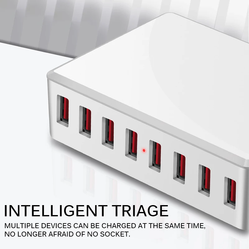 8 Порты и разъёмы USB Зарядное устройство концентратор мульти док станция для