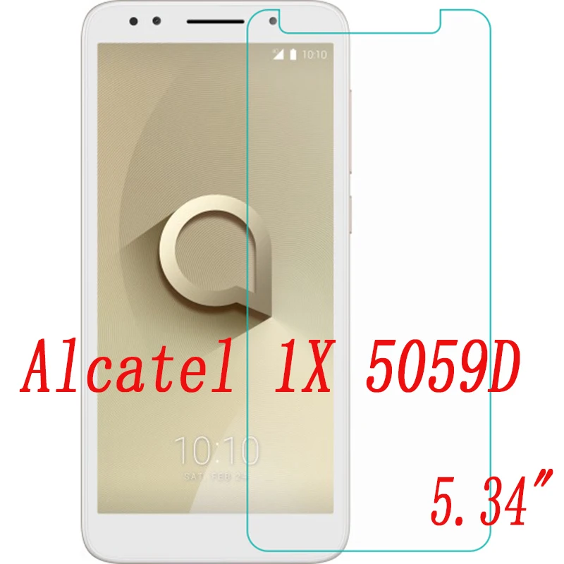 Закаленное стекло для Alcatel 1X (2019) 5008Y 5059D защитная пленка 9H Взрывозащищенная защита