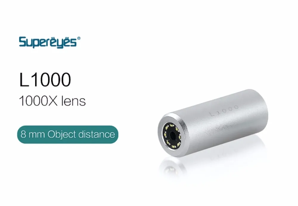 Supereyes линзы для микроскопа L1000 сменный 1000X с большим увеличением портативного