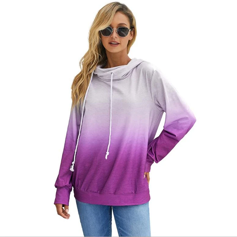 

Женские толстовки и свитшоты, Модный женский осенний пуловер с длинным рукавом, топ с капюшоном Sra. Каркасы Com letz M55476