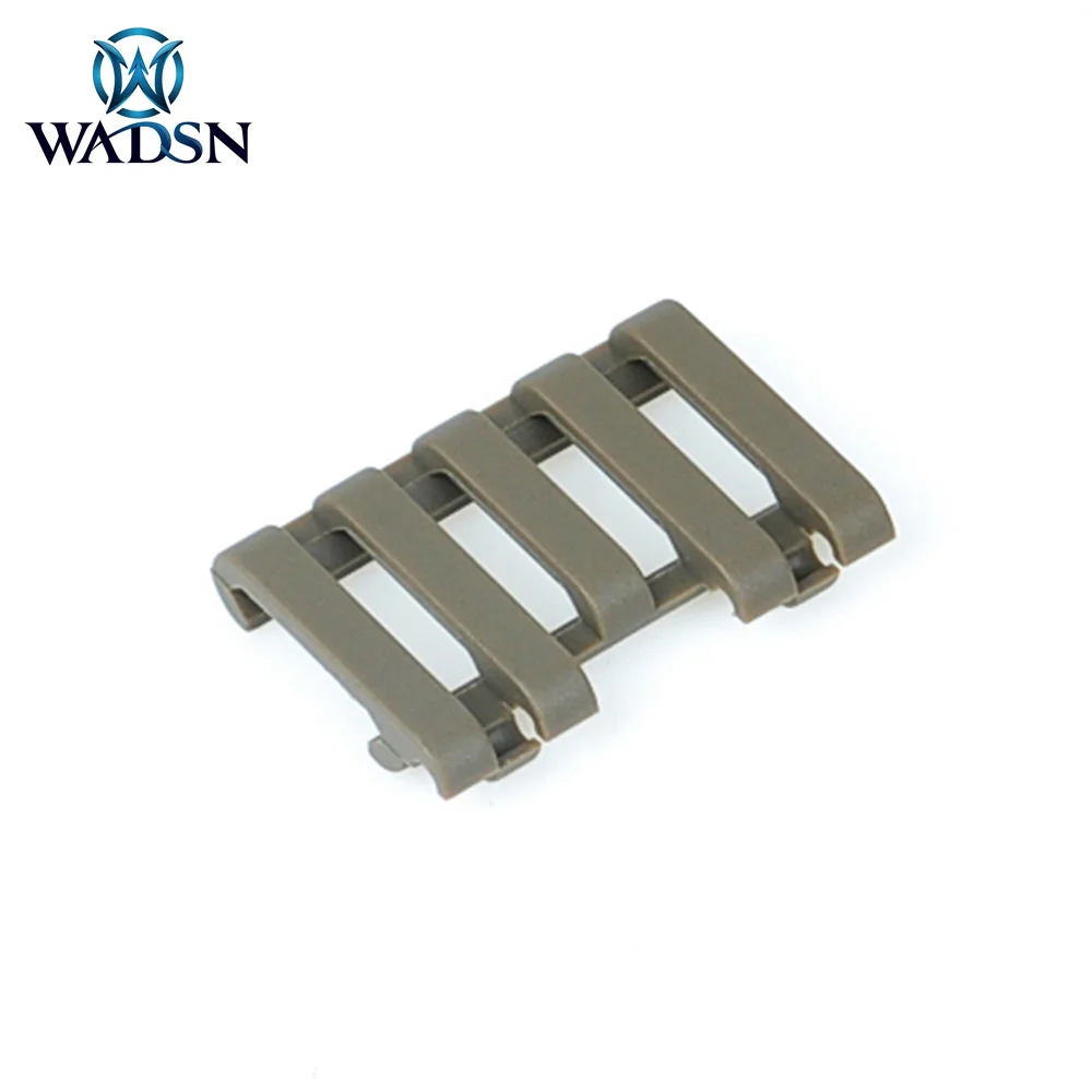 5 шт. WADSN страйкбол тактический 5-слотовый рельсовый чехол с оплетка проводов