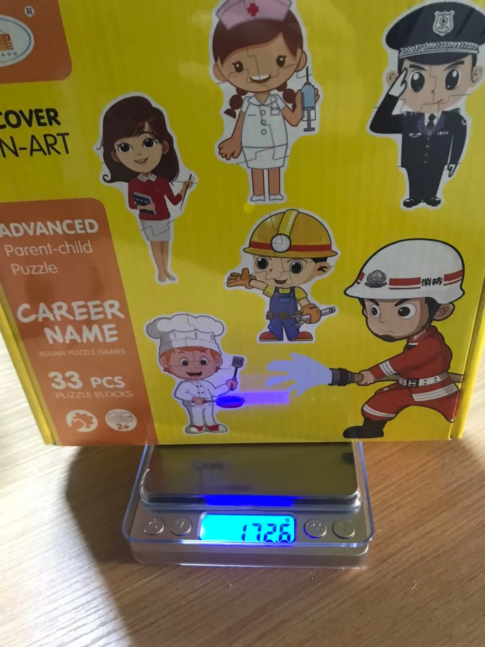 

HIINST 33PCS Cartoon Professional staff Picture Jigsaw Puzzles Kids Interesting Toy Adult Decompression Toys New