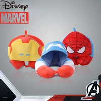 disney marvel captain america spider man iron man car u shaped cute headrest neck pillow travel business nap pillow