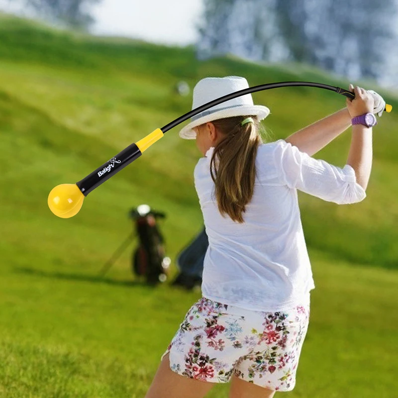 

Golf Swing Trainer Warm-Up Stick Beginner Alignment Golf Clubs Gesture Correct Wrist Training Aids Tools Golf Accessories -