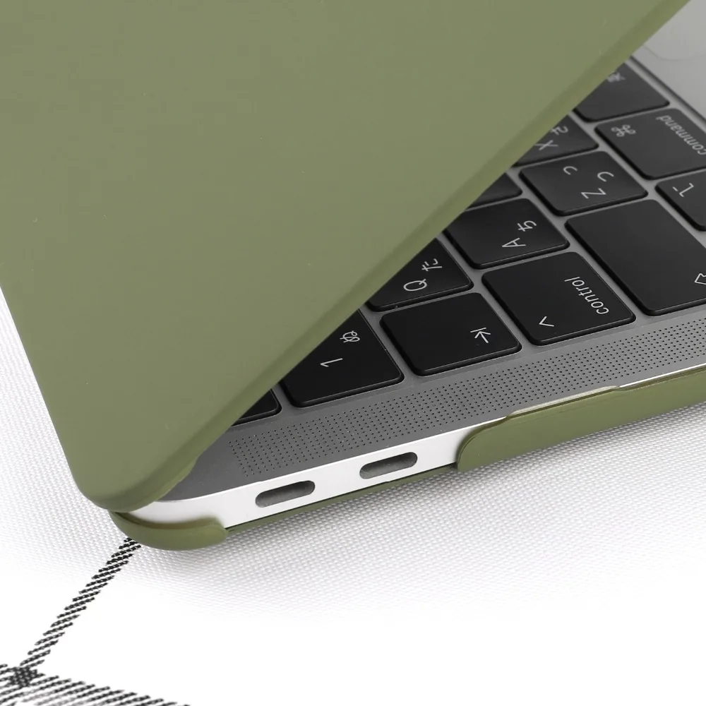 Ультратонкий Прозрачный/матовый чехол для Apple MacBook Touch ID Air 13 A1932 New Pro 15 Bar Cover A2159 A1990