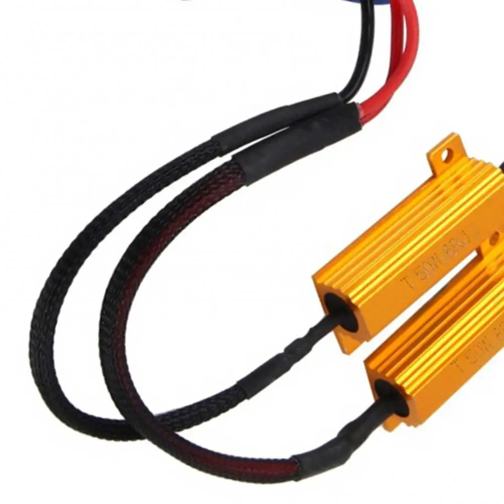 Лидер продаж 80% 2 шт. 3157 светодиодов передний поворотный сигнал нагрузка резистор