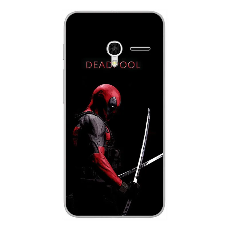 Мягкий силиконовый чехол для телефона ALCATEL One Touch Pixi 3 4 5 &quot5017 5019 5019D с цветочным