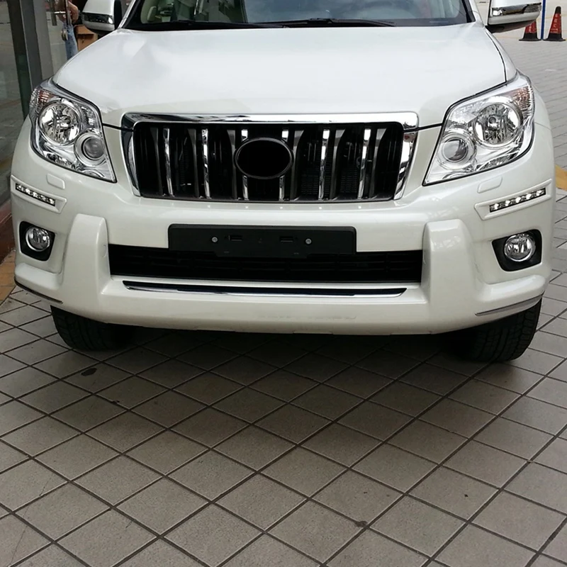 

2Pcs for Toyota Overbearing 4000 Prado Daytime Running Light Led Daytime Running Light Front Bumper Light