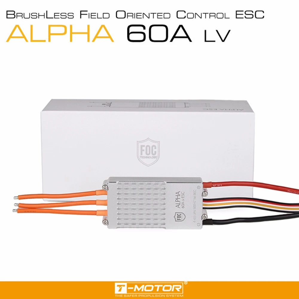 Оригинальный tмотор ALPHA 60ALV 4 ~ 6S LiPo 500 Гц без BEC FOC ESC специально для мультироторного