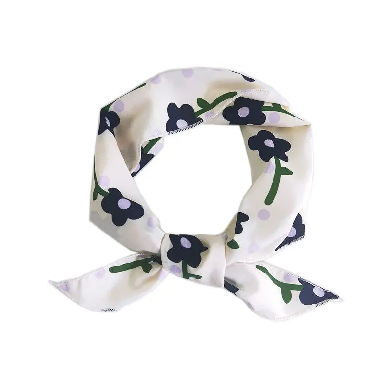 Женский модный ободок для волос декоративный шифоновый головы милый шарф в