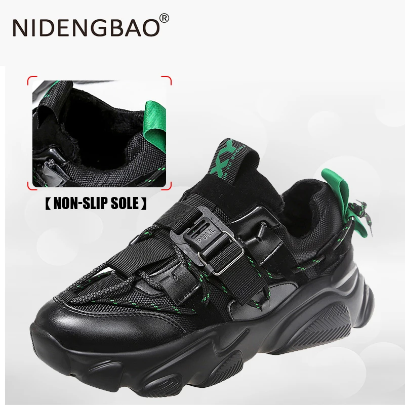 Кроссовки женские на толстой подошве модная массивная повседневная спортивная