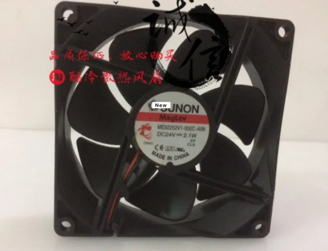 

for SUNON ME92252V1-000C-A99 DC 24V 2.1W 92x92x25mm Server Cooling Fan