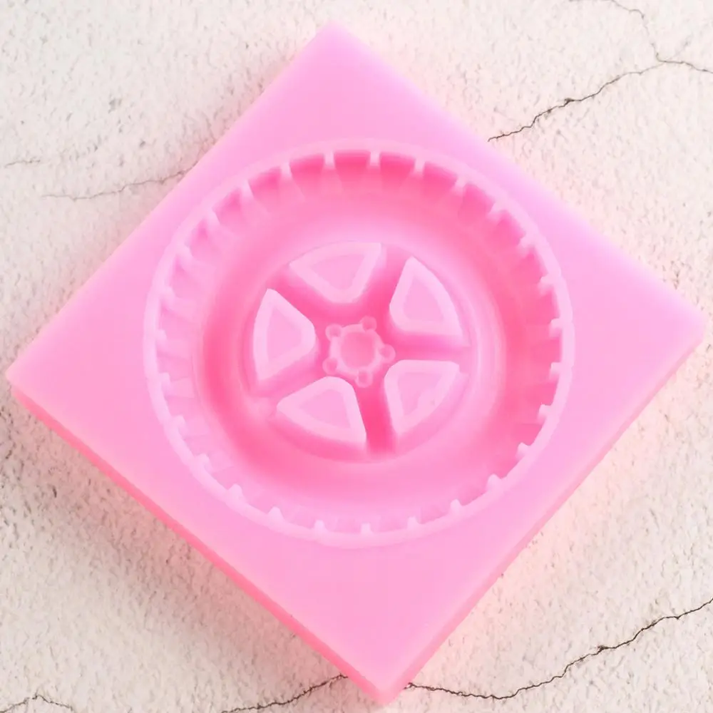 3D шина силиконовая форма детский день рождения кекс Топпер искусственная глина